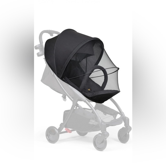 UniversalStrollerSunshade & Mosquito🦟2-in-1 UV ProtectionNetCover w 2-WayZipper - Picture 3 of 8